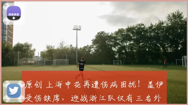 原创 上海申花再遭伤病困扰!盖伊受伤缺席,迎战浙江队仅有三名外援可用
