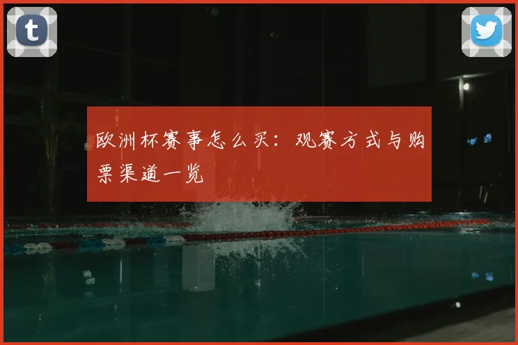 欧洲杯赛事怎么买:观赛方式与购票渠道一览